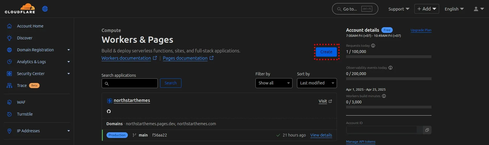 Cloudflare Pages Create Worker