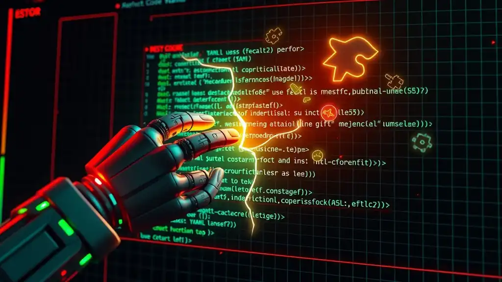 Bad Indentation Of A Mapping Entry illustration showing code and data structures